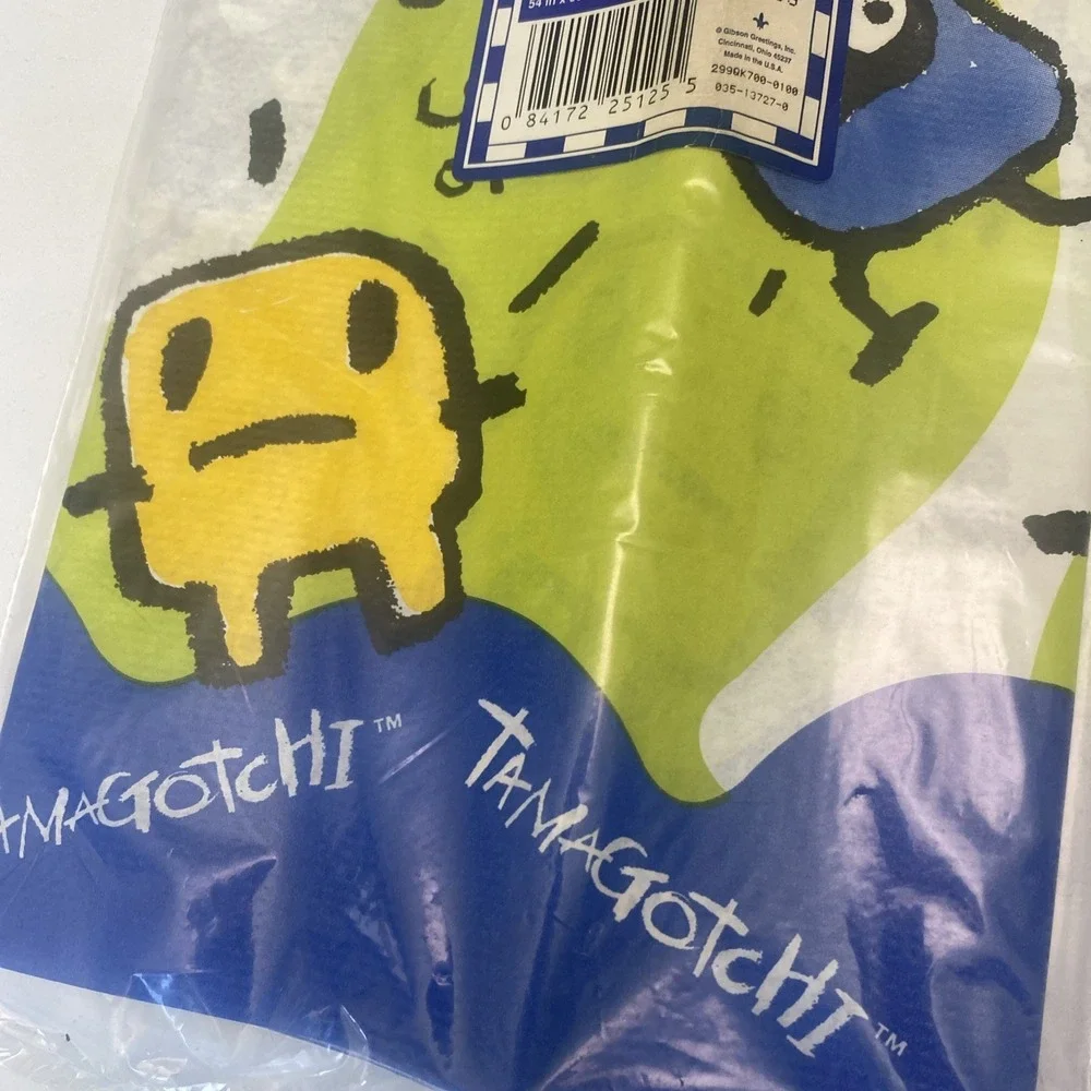 Vintage Gibson Tamagotchi Tablecover Birthday Party 54